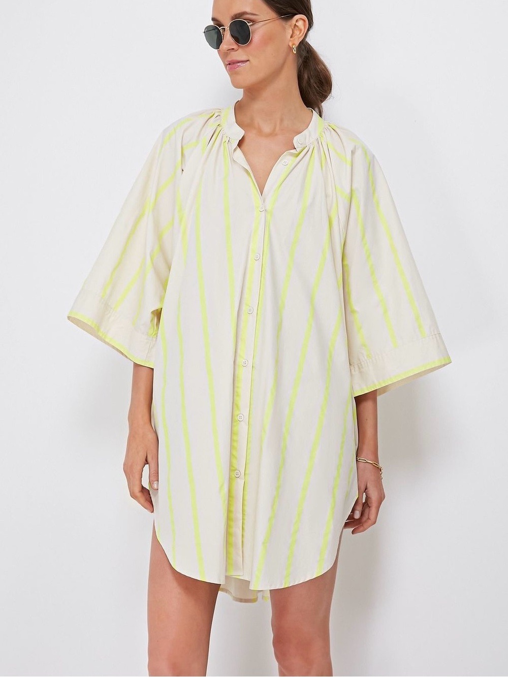 Tuckernuck Pomander Place Stripe Pia Coverup